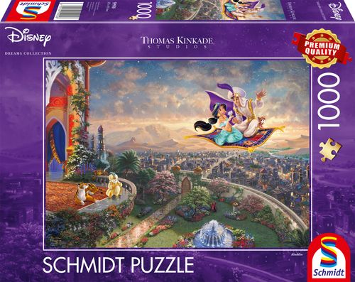 Thomas Kinkade: Disney's Aladdin 1000 pc Jigsaw